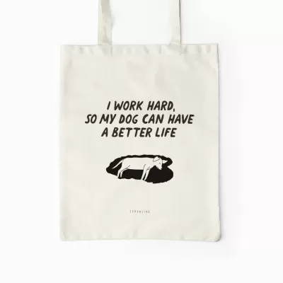 TOTE BAG "BETTER LIFE" TYPEALIVE