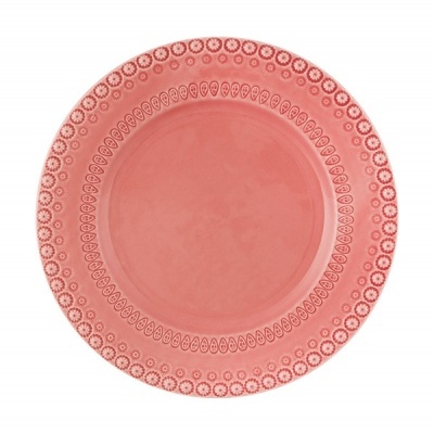 PRATO RASO 29 ROSA FANTASIA BORDALLO PINHEIRO