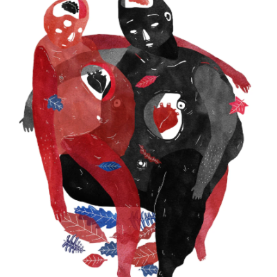 ILUSTRAÇÃO "LOVERS" FRANCISCO FONSECA