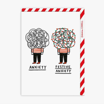 POSTAL "FESTIVE ANXIETY" OHH DEER