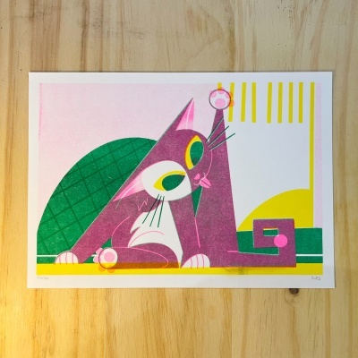 RISOGRAFIA "CLEAN UP" MARIA CARLOS CARDEIRO