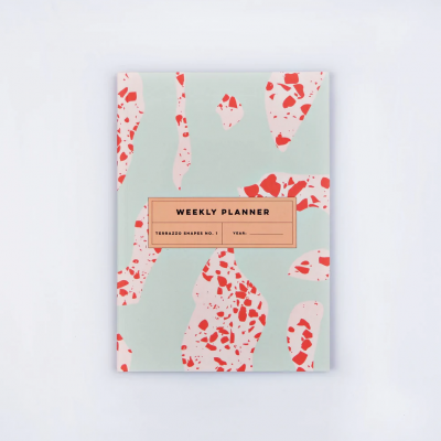 Terrazzo Shapes No.1 Weekly Planner Book