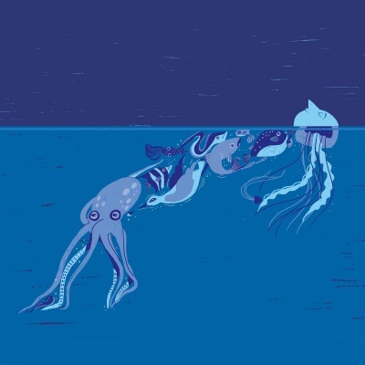 ILUSTRAÇÃO "SER LÍQUIDO" POR MARIA CARLOS CARDEIRO