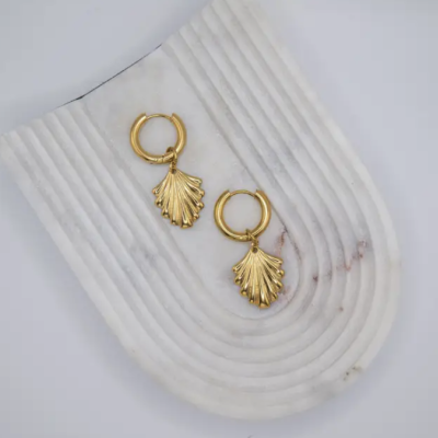 BRINCOS "HUGGIE SHELL" DUESTELLE