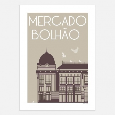 ILUSTRAÇÃO "MERCADO DO BOLHÃO" GIVEIT