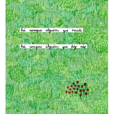 ILUSTRAÇÃO GICLÉE "HÁ SEMPRE ALGUÉM" KIKA