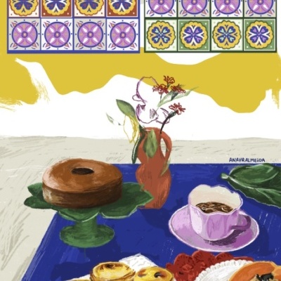 ILUSTRAÇÃO "MESA POSTA" ANA LUÍSA ALMEIDA