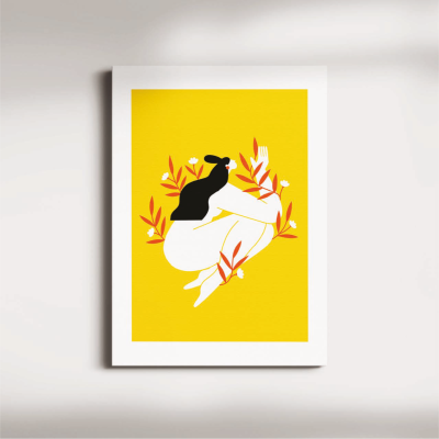 SERIGRAFIA "SHE IS GRATEFUL" FÁTIMA BRAVO