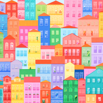 ILUSTRAÇÃO "DELIRIOUS OPORTO " KIKA