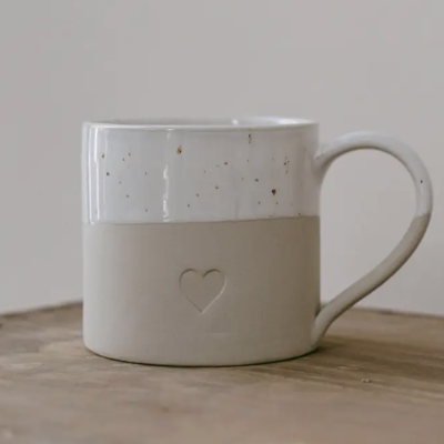MUG "HEART" EULENSCHNITT