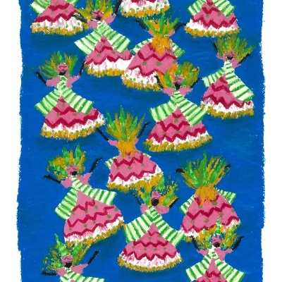 ORIGINAL "E FEZ-SE O MUNDO E O CARNAVAL" JEFFERSON RIB