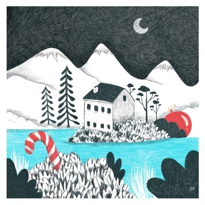 AZULEJO "AZULEJO DE NATAL I" BÁRBARA AMARAL