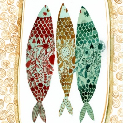 ILUSTRAÇÃO "SARDINHAS" MIRJAM SIIM