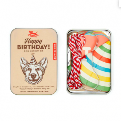 "DOG BIRTHDAY KIT" KIKKERLAND