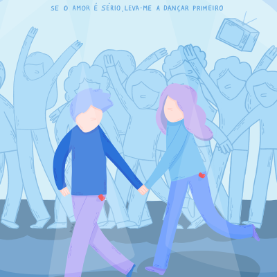 ILUSTRAÇÃO "LEVA-ME A DANÇAR" KIKA COM CAPA