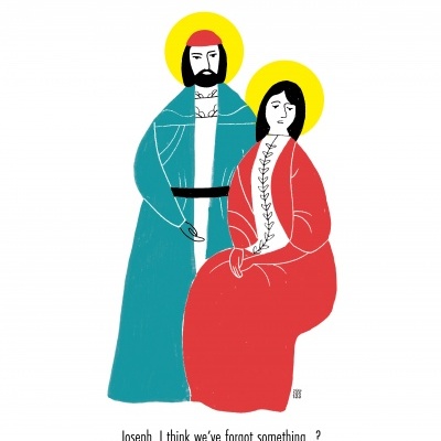 ILUSTRAÇÃO "WHERE IS JESUS" NÁDIA NEVES