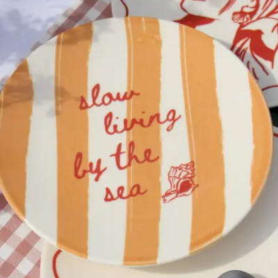 PRATO SOBREMESA "SLOW LIVING" - VACAY MOOD PÓ DE BARRO