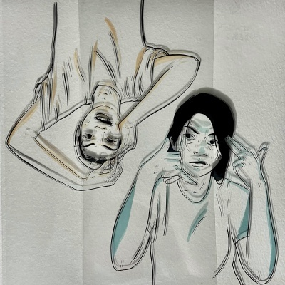 ILUSTRAÇÃO “PLAYLIST II (ROADTRIP EDITION) - REMIX” BITE THE NAIL