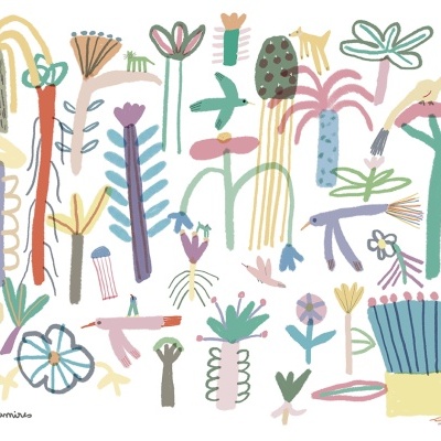 ILUSTRAÇÃO "FLOURISHING" RUBEN RAMIRES