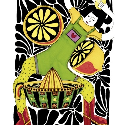 ILUSTRAÇÃO "ZEST FOR CHANGE" BONNIE ZHU