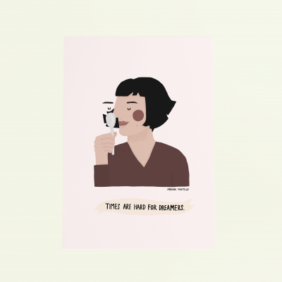 ILUSTRAÇÃO "AMÉLIE POULAIN" ADRIANA FONTELAS