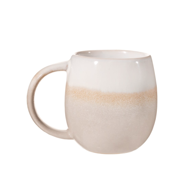 DIP GLAZED OMBRE GREY MUG SASS BELLE