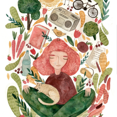 ILUSTRAÇÃO "MENTE ALEATÓRIA" MIRJAM SIIM