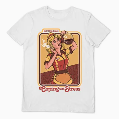 T-SHIRT "COPING WITH THE STRESS" PYRAMID INTERNATIONAL