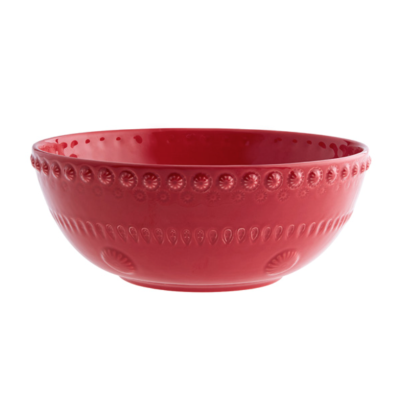 SALADEIRA 30 VERMELHO FANTASIA BORDALLO PINHEIRO