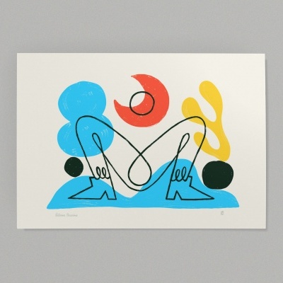 ILUSTRAÇÃO "ALGUMA COISA IV" CATARINA OSCARINA