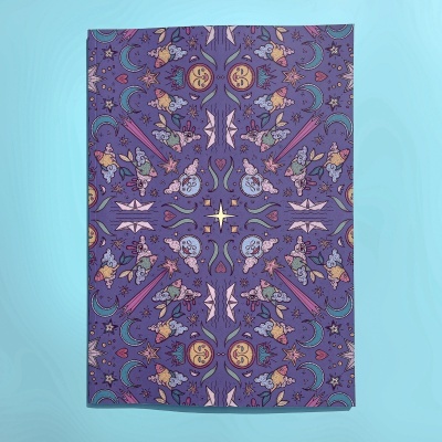 CADERNO A4 "DREAMS" ALINE PEDROSA