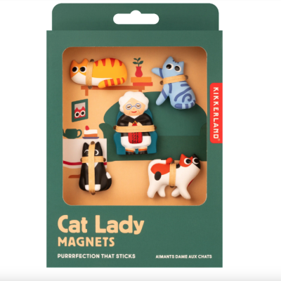 CAT LADY MAGNETIC KIKKERLAND
