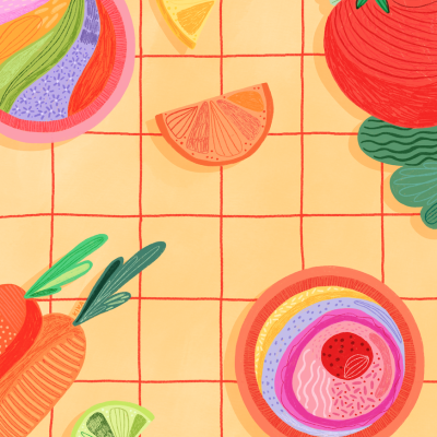 ILUSTRAÇÃO "PAPRIKA TABLE" KIKA