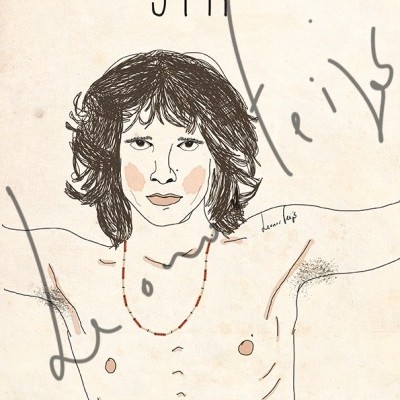 ILUSTRAÇÃO "JIM MORRISON" LEONOR FEIJÓ