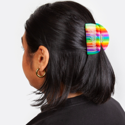 CLIP PARA CABELO "RAINBOW" EAT MY SOCKS