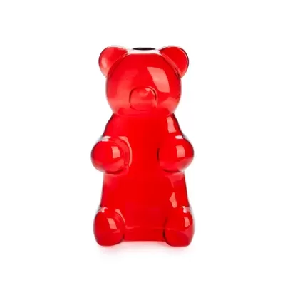 VASE, RED, "YUMMY BEAR" - BALVI