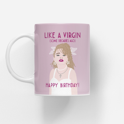 CANECA DE CERÂMICA "LIKE A VIRGIN" TYPEALIVE