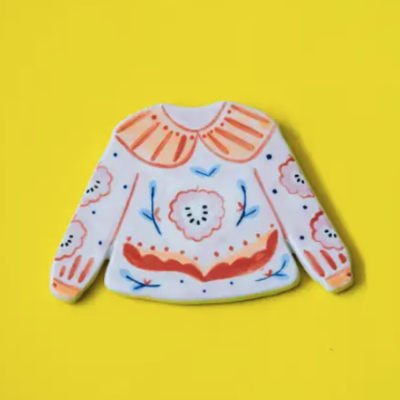 Ceramic Orange Vest #1 THE BAITAY