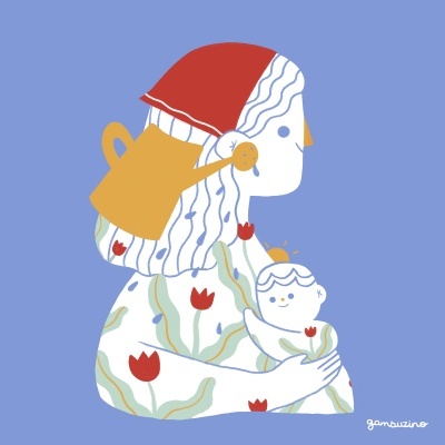 AZULEJO "GROWING TOGETHER" GAMBUZINO