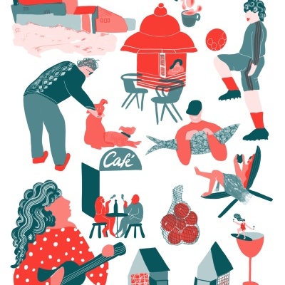 RISOGRAFIA "BEING PORTUGUESE" IEVA RAGAUSKAITE