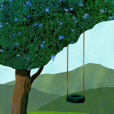 ILUSTRAÇÃO "IN THE SHADOW" EVA HALFERS