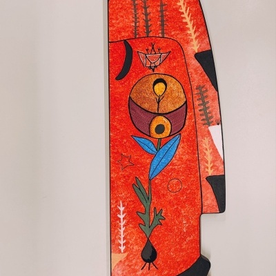 Máscara "Mito da Flor" Inês Sousa Cardoso