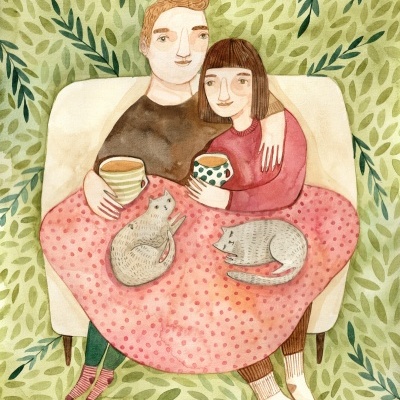 ILUSTRAÇÃO "THE BEST PART OF THE DAY II" MIRJAM SIIM