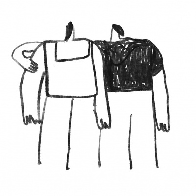 ILUSTRAÇÃO "COME CLOSER" RUBEN RAMIRES