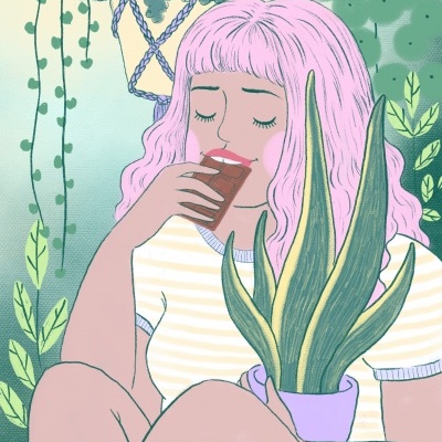 ILUSTRAÇÃO "PLANTAS E DOCES" CARINA MONSO