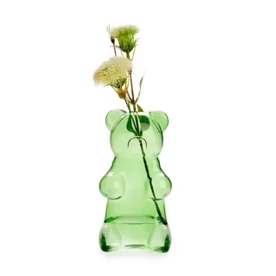 VASE, GREEN, "YUMMY BEAR" - BALVI
