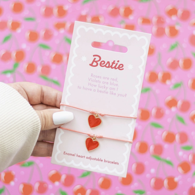 CONJUNTO PULSEIRAS "BESTIE" SOMETHING DIFFERENT