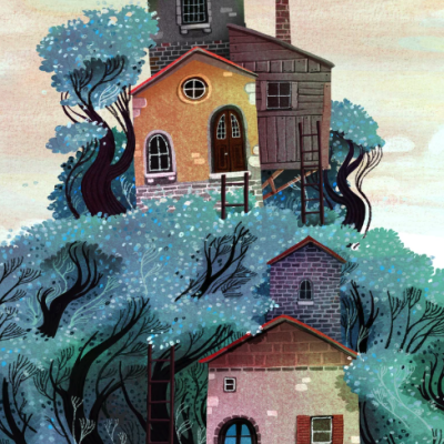 ILUSTRAÇÃO "TREE HOUSE" FRANCISCO FONSECA