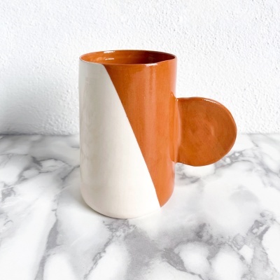 TALL MUG "DIPPED" CASA CUBISTA