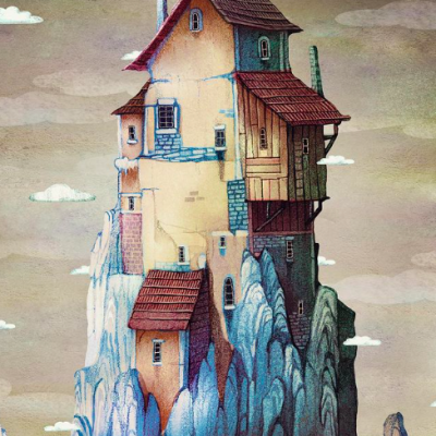 ILUSTRAÇÃO "UP THERE" FRANCISCO FONSECA